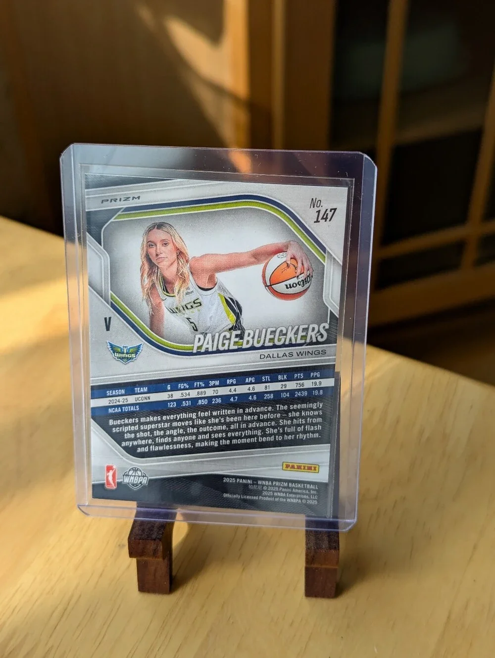 Lot Of 5 Panini Prizm WNBA 2025 PAIGE BUECKERS Dallas Wings RC Seismic Base More